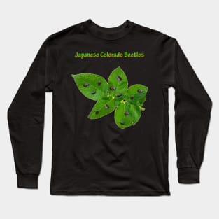 Japanese Colorado Beetles Long Sleeve T-Shirt